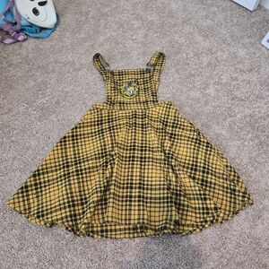 Harry Potter Hufflepuff Plaid Skirtall XS